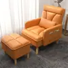 Novo Modelo de Poltrona Reclinável Preguiçosa Que Pode Ser Usada Tanto para Deitar Quanto para Sentar, Adequada para Uso Doméstico na Sala de Estar, Quarto, Varanda, Escritório e como Cadeira Sofá Individual para Extensão de Cílios, Cadeira Dobrável