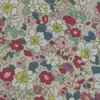 Tecido estampado H3 Foundation pequeno fresco floral chiffon roupas infantis vestido tecido Hanfu ponto atacado