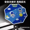 Guarda-chuva Infantil Personalizado com Cantos Arredondados e Fivela de Desenho Animado, Adequado para Meninos e Meninas do Ensino Fundamental, Guarda-sol e Guarda-chuva de Proteção Solar Seguros