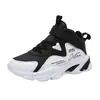 Zapatos deportivos resistentes al desgaste transfronterizos para niños medianos y grandes niños 2 otoño nuevo cuero impermeables zapatos de baloncesto zapatos para niños niños