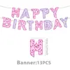 Decorações Populares da Amazon para Festa com Tema de Caça para Meninas, Adereços para Montagem de Aniversário, Artigos para Festa, Utensílios de Mesa, Faixas e Bandeirinhas Triangulares
