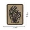 Patches Bordados de Elementos Guerreiros Retro Tendência Transfronteiriços para Bolsas, Chapéus e Decoração de Roupas com Adesivo Termofusível