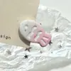Presilha de Cabelo Dopamina com Toque de Luxo, Grampo Exquisito para Franja, Presilha Lateral Fofa, Acessório de Presilha de Cabelo