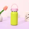 Amazon Taza Térmica Mini Color Macarrón Acero Inoxidable 304 Portátil de Mano para Agua Taza Térmica para Exteriores