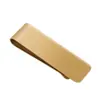 Amazon Transfronterizo Nuevo Pisacorbatas Acero Inoxidable Cepillado Clip para Hombres Negocios Pulido Pisacorbatas para Camisa