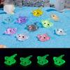 Exportación Transfronteriza Luminoso Boca de O Pez Demonio Accesorios de Resina Acuario Micro Paisaje Adornos para Coche Escritorio Colgante de Dibujos Animados