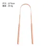 Raspador de Lengua de Cobre Puro Transfronterizo Diseño en Forma de U con Alta Dureza y Larga Duración Sin Deformación Raspador de Lengua de Cobre con Rebote Automático Artefacto