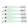 HENGJIA HENGJIA Popular 5 Piezas Calamar Luminoso Aguja 9.5cm6g Pesca Mar Calamar Anzuelo Luya Cebo Calamar