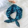 55 Pañuelo para la Cabeza de Algodón Lino Cachemira Verano y Otoño Combinación Universal Pañuelo Pequeño Cuadrado de Algodón Lino Pañuelo de Seda Decorativo Fino y Fresco para Mujer
