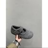 Zapatos Mary Jane de Terciopelo Cálido con Piel y Aumento de Altura Estilo Coreano Birkenstock Zapatos Planos Material de Lana Suela Suave Calzado de Exterior para Mujer Invierno