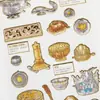 Tipetoys Estilo Chino Guka Serie Museo del Tesoro Chino Cubertería Condensación Joyería de Platería Antigua Colección Conmemorativa