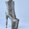 Botas de moda europeas y americanas de tacón ultra alto