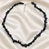 Europa e Estados Unidos nova pedra natural cristal pescoço cadeia irregular cascalho clavícula cadeia praia estilo casual acessórios de vestuário feminino