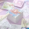 Xinmo Livro de Adesivos para Colorir e Vestir Mini Livro Doudou Infantil Sem Corte Artesanal DIY Suporte para Pintura Dropshipping