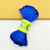 Hilo de Tejer DIY Cuerda de Colores Material Hecho a Mano Cuerda de Nudo Chino Cuerdas de 10 Colores Material de Hilo para Jardín de Infancia