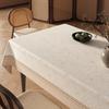 Mantel Estilo Wabi-Sabi, Impermeable, Resistente al Aceite, Lavable, Resistente al Calor, Mantel para Mesa de Comedor Estilo Japonés, Lujo Ligero, Sensación de Alta Gama, Protector para Mesa de Café de Sala de Estar