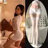 Lingerie Puramente Sedutora, Conjunto Sexy de Renda, Pijama Quente Provocante para Casal, Justo no Quadril, Roupa de Dormir que Não Tira, Dropshipping