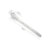Cuchara Popote de Acero Inoxidable No Magnético Creativo para Bebidas, Popote Extendido con Filtro para Café y Té, Cuchara para Revolver