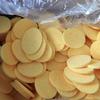 Cuidado de Limpieza Absorbente Amarillo Esponja Redonda de Pulpa de Madera Color Celulosa Engrosada Esponja Absorbente de Aceite Algodón Desmaquillante