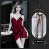 Lemon Story Camisón de una pieza sexy Puro Deseo Camisola Sexy para el hogar Camisola de coqueteo Nocturna para mujer