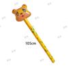Juguete inflable de PVC empuje de suelo para niños puesto de suelo inflable palo largo palo de animal venta al por mayor palo inflable globo de empuje de suelo