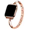Estilo minimalista de lujo ligero transfronterizo Adecuado para Apple Watch S11/10 Correa de pulsera ultradelgada con hebilla de liberación rápida Apple