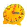 Reloj de enseñanza grande Modelo Escuela Primaria Matemáticas primer y segundo grado material didáctico esfera del reloj Mesa reloj para estudiante enlace de dos manecillas