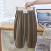 Pantalones casuales anti-mosquitos para niños estilo Western para bebé, bloomers finos y holgados de verano, pantalones anchos de artes marciales para niños, seda de hielo