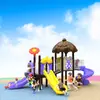 Parque de Diversões Grande Deslizador Externo Combinação de Tobogãs Equipamento de Playground Externo Comunitário Instalações de Brincadeiras Infantis