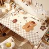 Tapete de Mesa Urso Desenho Animado Mesa de Aprendizagem Infantil do Ensino Fundamental Tapete Especial para Mesa de Escrita 2025 Novo Toalha de Mesa para Desktop