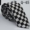 Corbata Estilo Británico, Corbata Casual Estampada Estilo Coreano para Hombre de 5 cm, Varios Estilos Elegantes, Bienvenido a Comprar, Al por Mayor en Stock