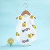 Roupas de Bebê Meninos e Meninas Algodão Wrap Roupa de Peidar Pijama de Verão Chapéus Triangulares Finos Camisa Jayshirt Colete Roupas Curtas para Engatinhar
