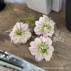 Flores Artificiales con Múltiples Cabezas, Clematis y Flores Falsas para Decoración del Hogar en la Sala de Estar, Jardín Monet, Arreglos Florales de Boda