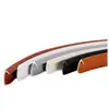 Tira de borracha macia em forma de U colorida Tira de borda de PVC Tira de borda macia para placa Tira de borda macia à prova d'água para armário guarda-roupa