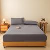 Sábana Bajera de Algodón Puro Espesado Cepillado Jie Liya, Cubre Cama de Algodón Antideslizante, Protector de Colchón, Productos de Ropa de Cama Disponibles para Venta al por Mayor