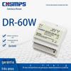 Fonte de Alimentação Chaveada Minwei Dr-60W Montada em Trilho 12V60W Carcaça de Plástico Fonte de Alimentação com Instalação em Trilho de Alimentação Grau Industrial