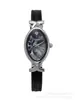 Reloj de pulsera de nicho de moda, simple y lujoso, reloj británico incrustado de diamantes, elegante reloj ovalado de moda para mujer de comercio exterior al por mayor