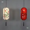 Novos Adereços de Casamento Chinês Arte em Ferro Lanterna Vermelha Tela Guia de Estrada Luzes de Teto de Casamento Han Tang Decoração de Lanterna de Palácio