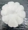 Venda direta da fábrica abóbora de espuma Halloween Polidragon festival da abóbora fantasma espuma sólida branca em bruto 9cm