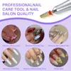Arte de Uñas Cinco en Uno Aleación Cabeza Pulidora Dorada para Eliminar Esmalte en Gel, Universal 5 en 1 Cabeza Plana y Cabeza Cónica