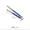 Pinza para barbacoa de estilo coreano, pinza para barbacoa de acero inoxidable, pinza para carne, pinza para barbacoa de buffet, pinza extendida para alimentos de cocina comercial