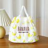 Bolsa para llevar fruta, entrega de comida gourmet, bolsa de embalaje con cordón, comercial, para compras, regalo, plástico, bolsa para ropa Shi Hua