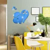 Pegatinas de Pared Acrílicas 3D en Forma de Corazón Papel Tapiz de Pareja Autoadhesivo Habitación de Boda Dormitorio Decoración Cálida Romántica de Cabecera