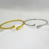 Pulseras Populares Europeas y Americanas de Venta Caliente Transfronteriza, Pulseras Simples de Línea de Nota, Pulseras para Mujer Modernas y Versátiles al por Mayor