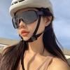 Gafas para Ciclismo de Montaña para Mujer Deportes al Aire Libre Gafas a Prueba de Viento y Arena Gafas de Sol de Montura Grande Gafas de Sol a Prueba de Rayos UV