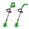 Cortador de grama elétrico doméstico recarregável bateria de lítio cortador de grama pequeno para jardim cortador de grama multifuncional atacado