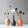 Pequenas Flores Secas Enfeites de Decoração para Casa Vaso de Cerâmica Morandi Sala de Estar Gabinete de TV Arranjo de Flores Castiçal Estilo Escandinavo
