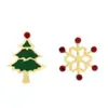 [Envio com Prejuízo] Brincos de Natal Luxo Acessível Nicho High-End Brincos Outono e Inverno Meninas Brincos de Pérola Atacado