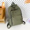 Mochila de Moda Estilo Coreano de Gran Capacidad para Mujer Ligera con Múltiples Bolsillos Casual Versátil Mochila Escolar para Estudiantes Mochila de Viaje
