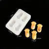 Brinquedo Alimentício Narizinho Sanduíche Pizza Pata de Gato Rato Queijo Biscoito Silicone Macio Molde